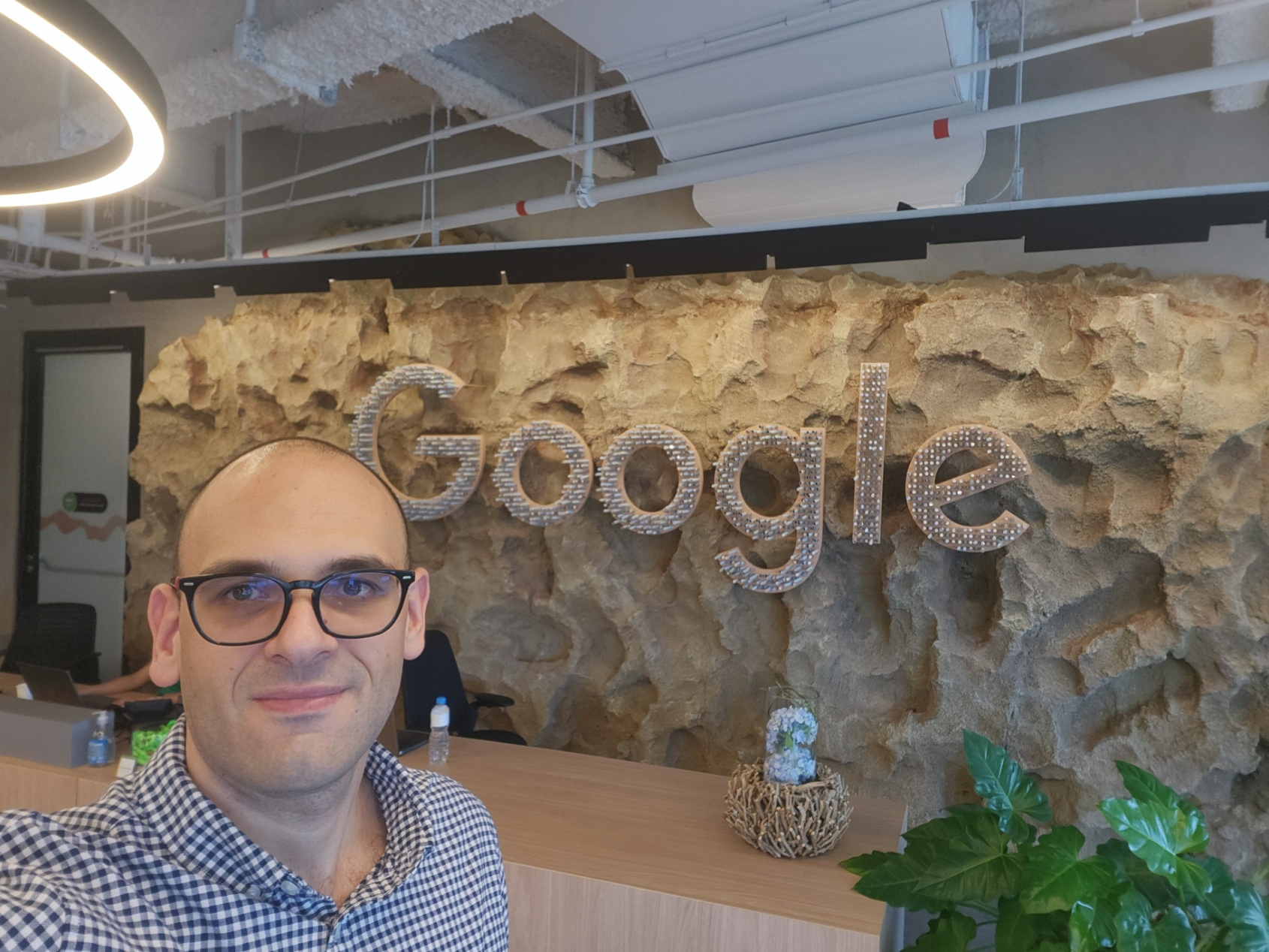 Alexandre Balbi no escritório do Google em São Paulo